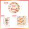 Bulk Buy Disposable Paper Plates for Women Girls Birthday Tea Party Decorations