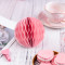Cute Pink Paper Honeycomb Hanging Party Decorations Wholesale