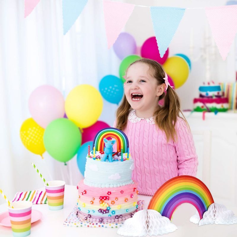décor de fête arc-en-ciel