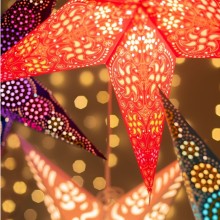 Feel Christmas All Year Round with Paper Star Lights