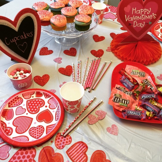 Décorations de la Saint-Valentin