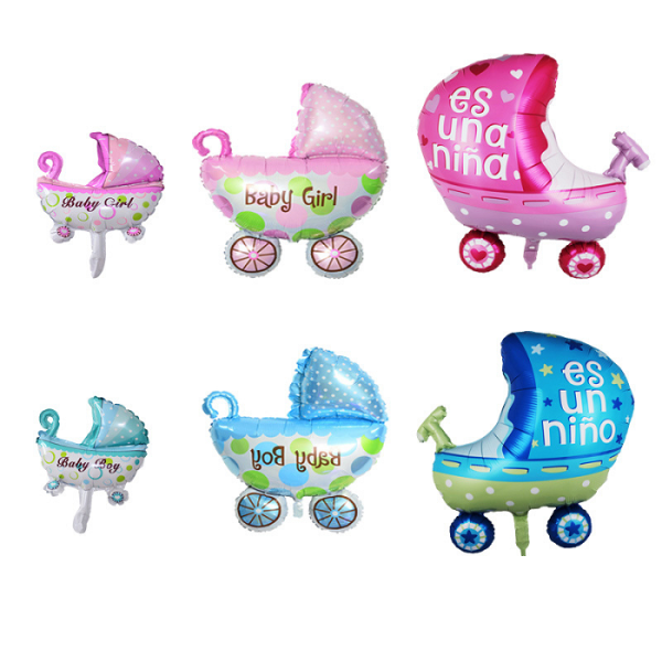 Baby Boy Balloons Set Baby Shower Birthday Party Decorations Kids Foil Balloon Baby Girl Decor boy or girl decoration