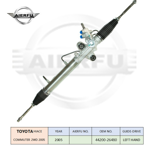 Wholesale Custom Made Hydraulic Steering Gear/Steering Rack 44200-26480 Mack Steering Auto Steering Systems for TOYOTA HIACE COMMUTER 2WD 2005