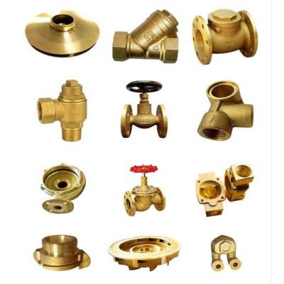 Customized casing of copper and copper alloy parts