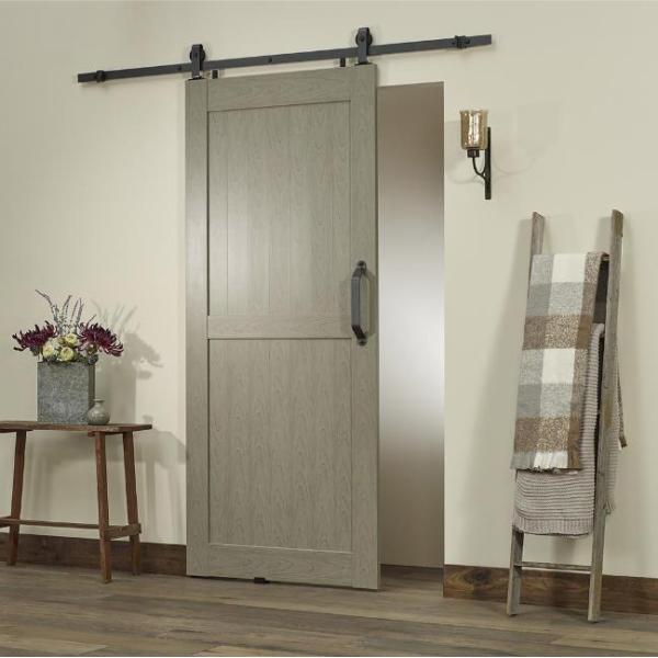 Как запереть дверь сарая?