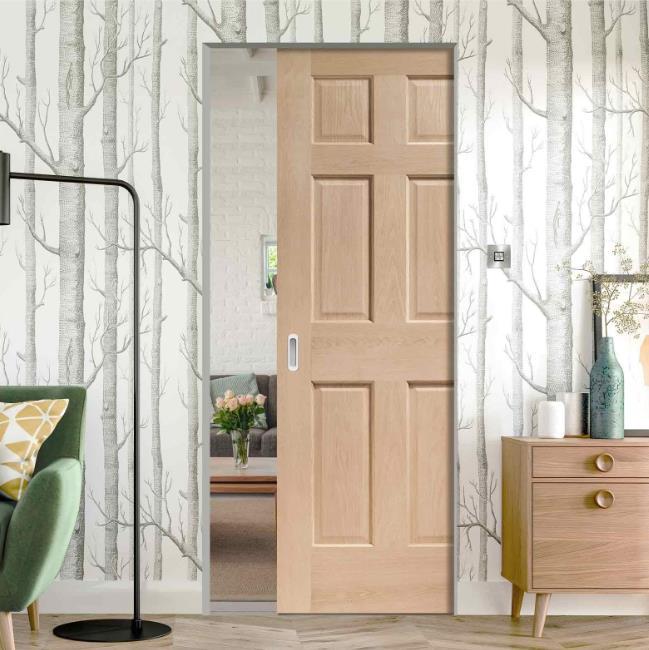 single pocket door