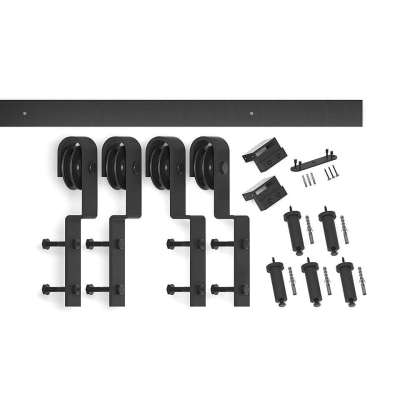 Bypass Barn Door Hardware Kit Basic