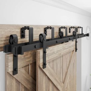 Ceiling Mount Bypass Barn Door Hardware