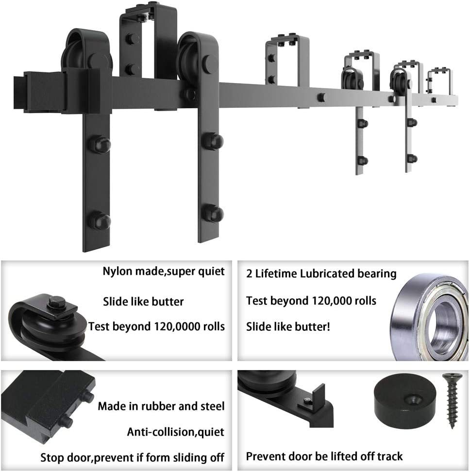 bypass sliding door hardware