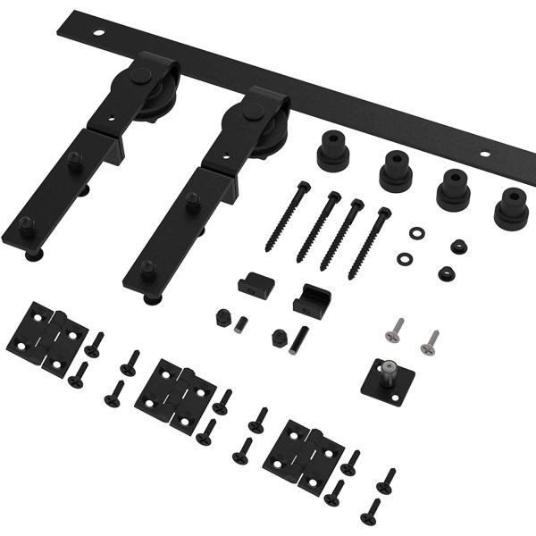 Double Bifold Barn Door Hardware Kit