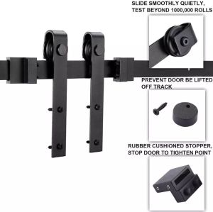 Basic Mini Barn Door Hardware for Cabinet