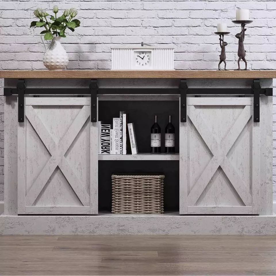 Basic Mini Barn Door Hardware for WEKIS Furniture&Sliding