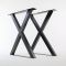 X Shape Tube Metal Table Leg for Dining Table