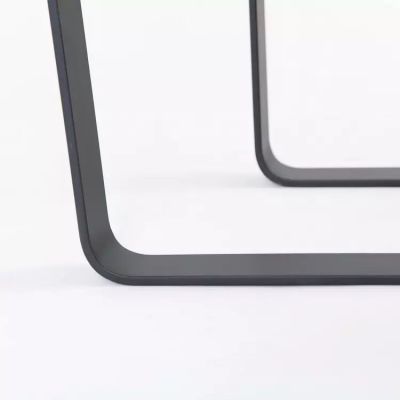U Shape Metal Table Leg Black for Bench
