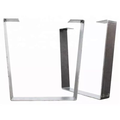 U Shape Stainless Steel Table Leg