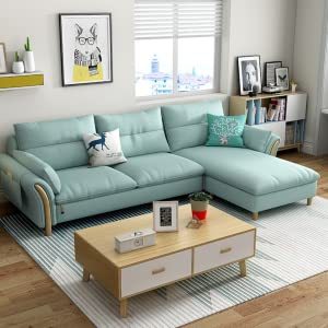 pernas retangulares de sofá de madeira