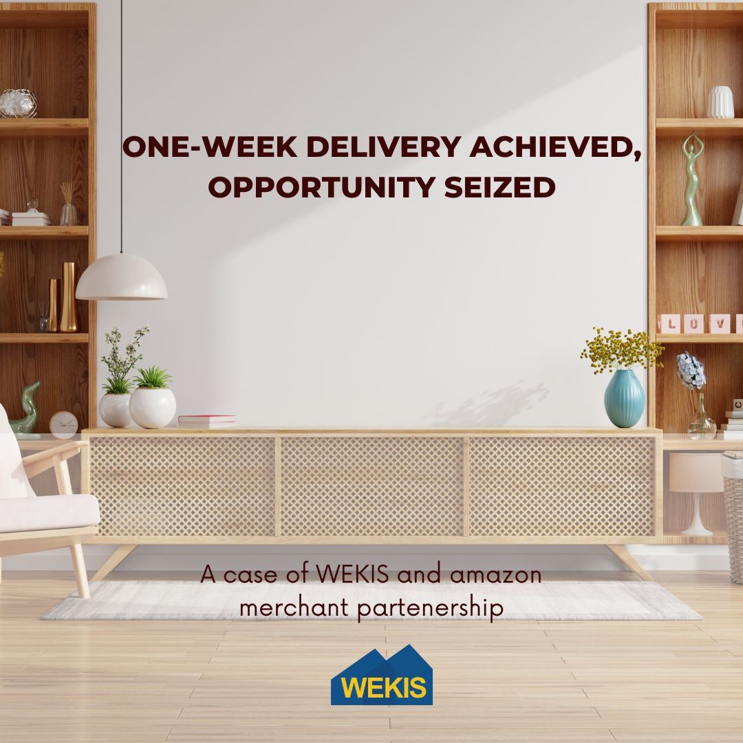 Entrega en una semana lograda, oportunidad de mercado aprovechada: un caso de asociación comercial entre WEKIS y Amazon
