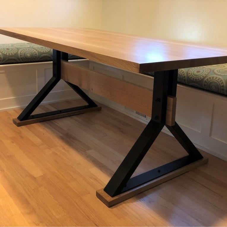 metal table legs