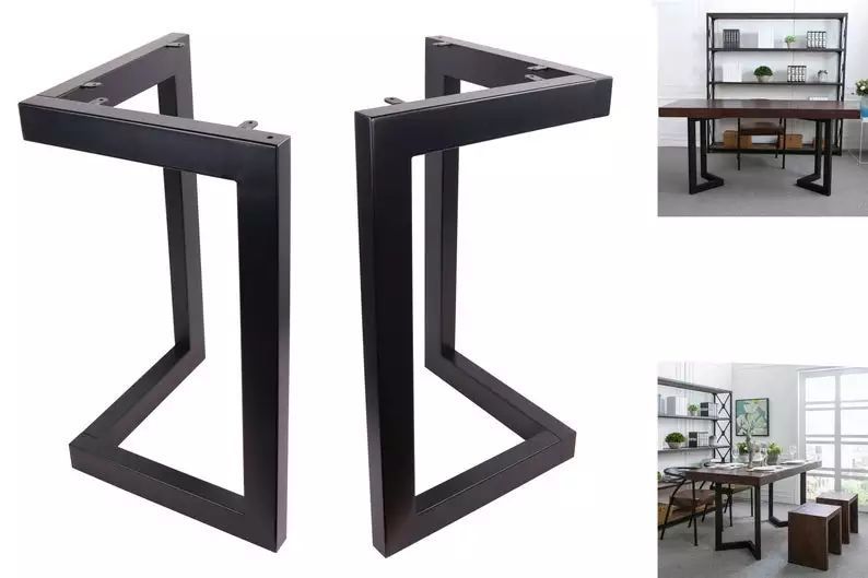 steel dining table legs