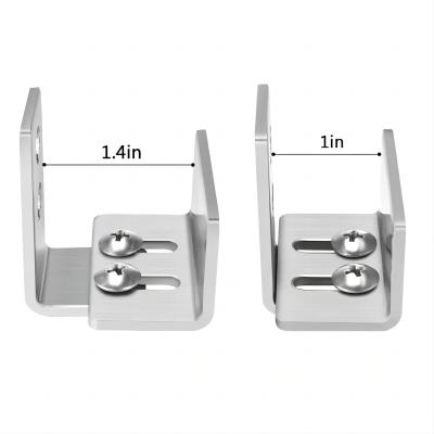 Floor Guide Stainless Steel with Adjustable Bracket