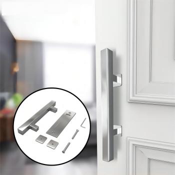 WEKIS Square Shape Stainless Sliding Barn Door Handle