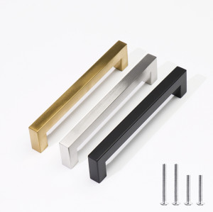 WEKIS ‎Square Shaped Brushed Nickel Cabinet Handle