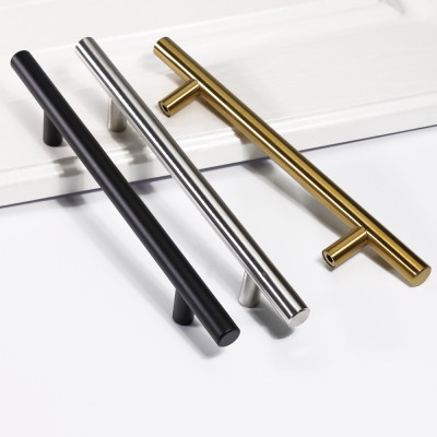 WEKIS Minimalist Brushed Nickel Cabinet Handle