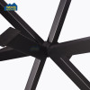 Cats Iron Metal Spider Table Leg in Black Powder Coating