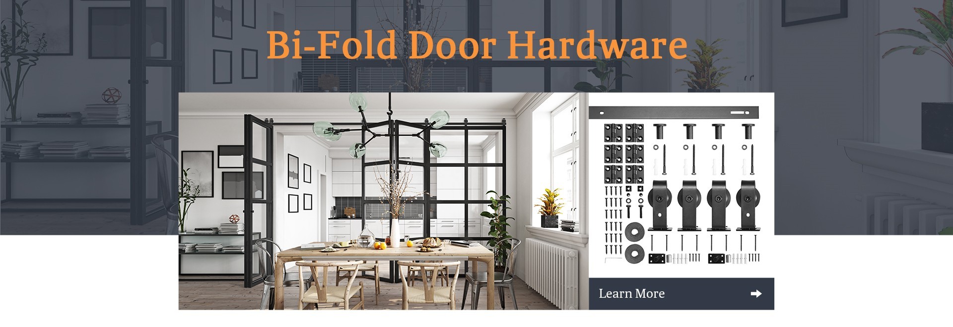 bifold barn door hardware