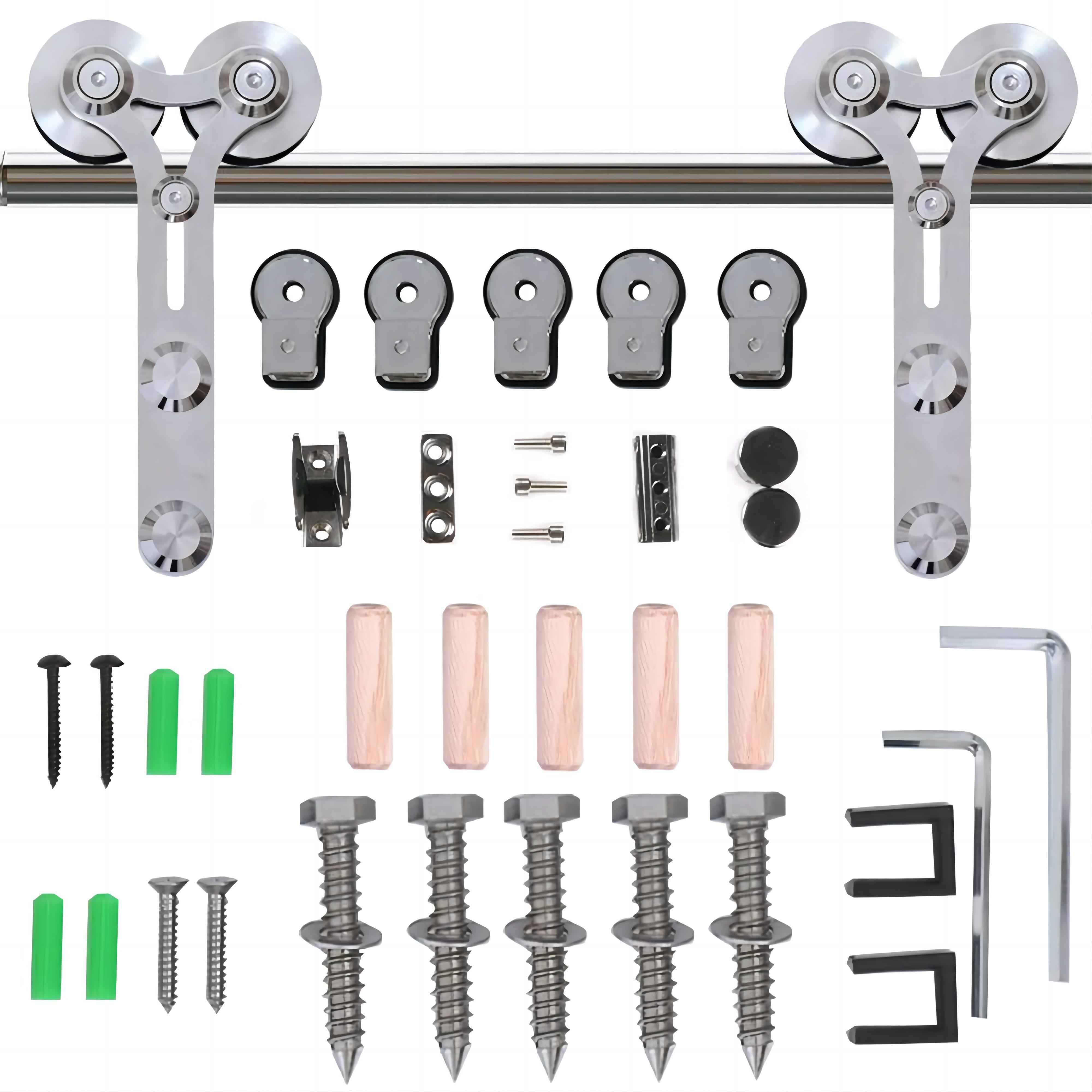 barn door hardware set