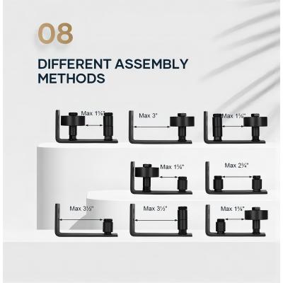 WEKIS Heavy Duty Sliding Barn Door Floor Guide