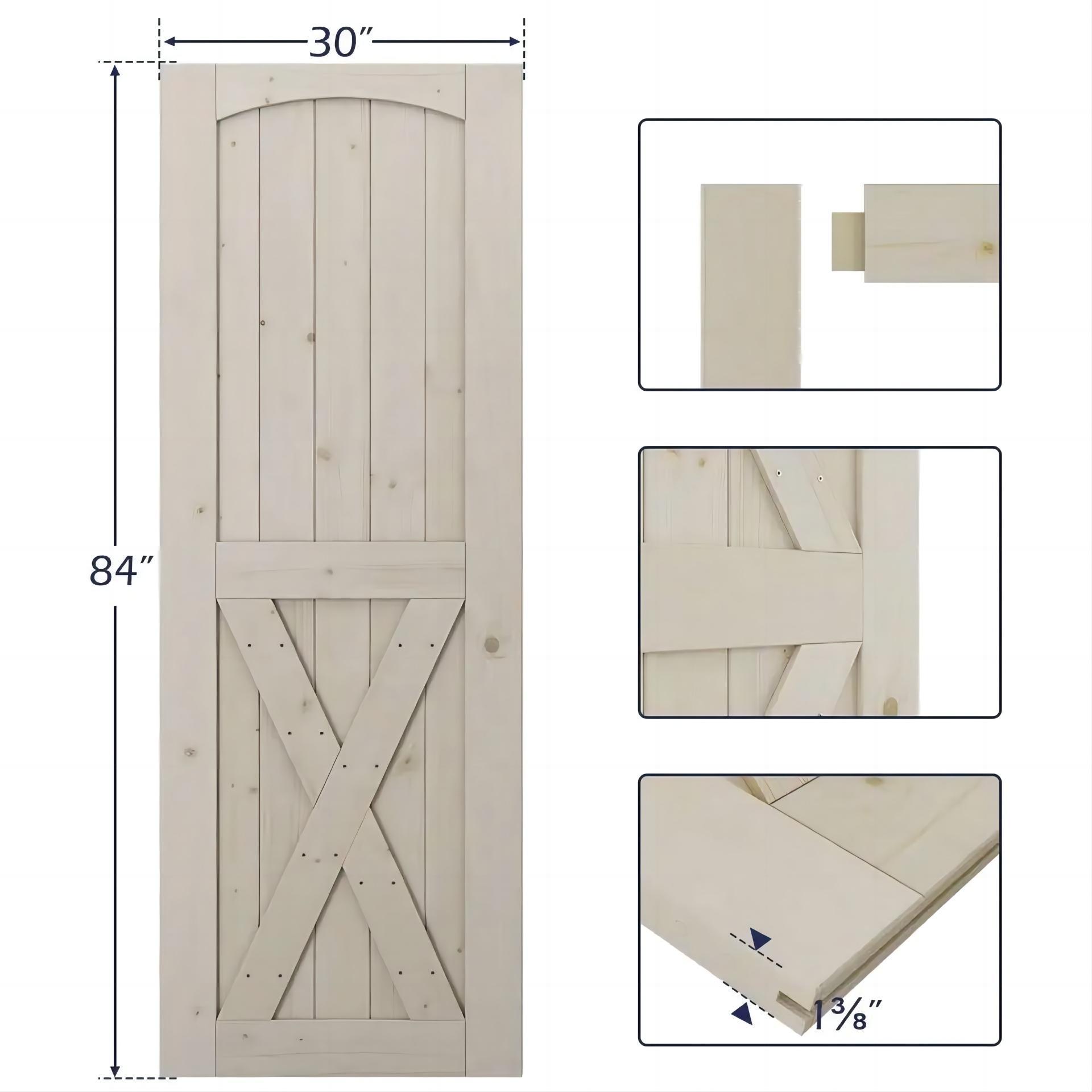 detachable wood door