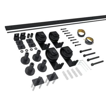 5.4 FT Double Bi-fold Barn Door Hardware