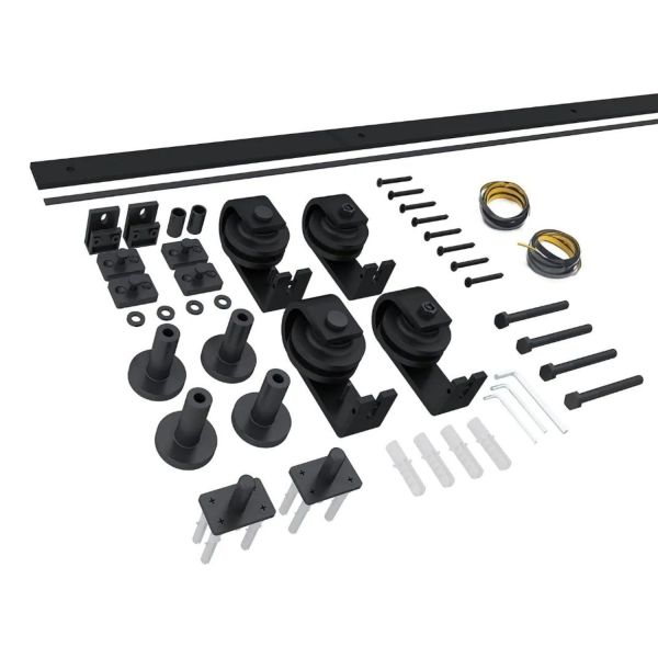 5.4 FT Double Bi-fold Barn Door Hardware