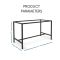 WEKIS Square Steel Table Frame for Office Desk