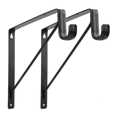 WEKIS Shelf Bracket Rod for Closet Heavy Duty