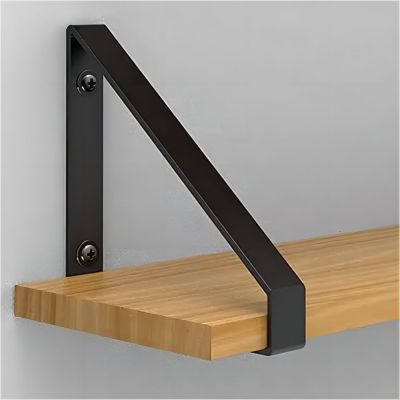 WEKIS Triangle 8-Inch Shelf Bracket Wall Mount
