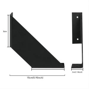 WEKIS Shelf Bracket Heavy-Duty Triangle Corner Surport