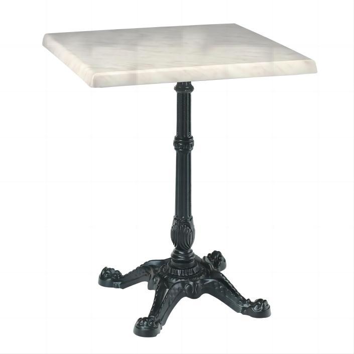 Pedestal Table Base 4 Leg Cast Iron 
