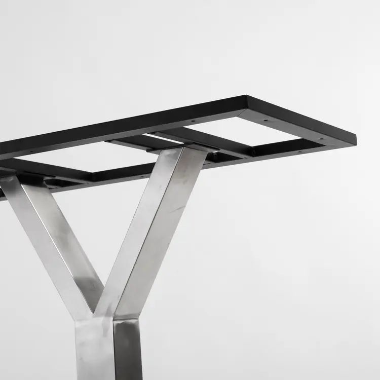 metal table base