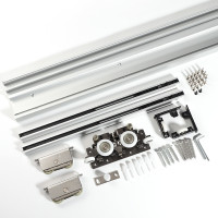 WEKIS Hidden Concealed Magic Barn Door Hardware