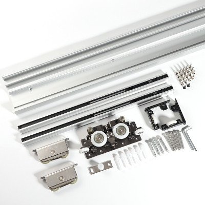 WEKIS Hidden Concealed Magic Barn Door Hardware