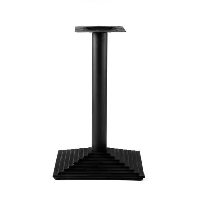 Adjustable Height Restaurant Glass Dining Bar Table Base