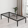 4" Height Modern TWIN High Platform Twin Size Bed Frame Contemporary Bed Frame