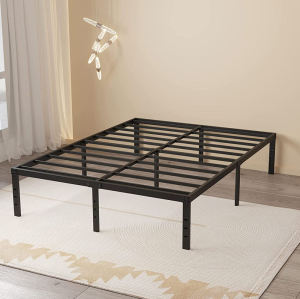 Easy Assembled Space Saving Smart Furniture King Size Queen Size Bedroom Floor Gold Bed Frame