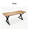 WEKIS Factory Price New Modern Black X Shape Table Legs Bench Leg Modern Fashionable Design Metal X Shape Coffee Table Leg