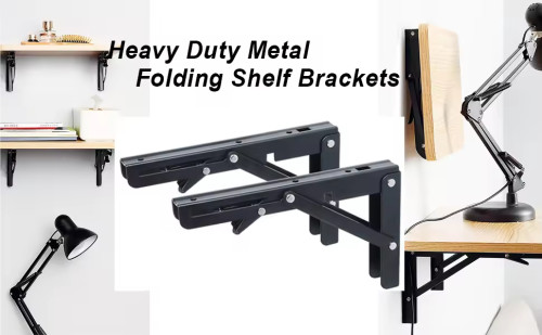 Stainless Steel Adjustable Foldable Shelf Bracket