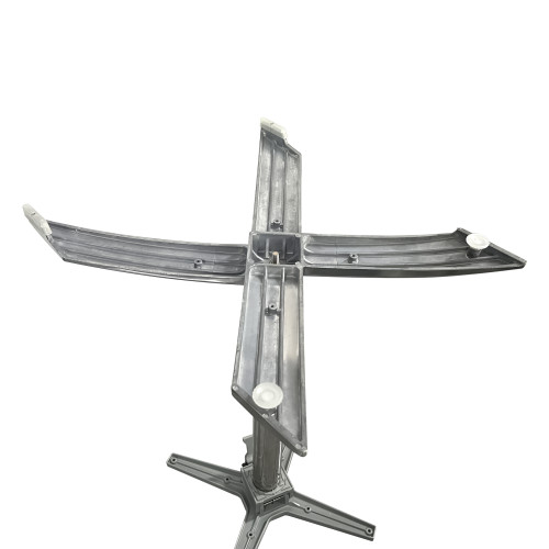 Aluminum Folding Restaurant Cross Shape Table Base