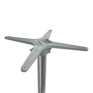 Indoor And Outdoor Folding Bar High Table With Aluminum Round Base
