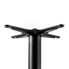 Black Finish Stable Dining Table Leg Base And Office Furniture Table Base For Interior Decoration